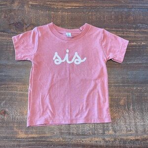 Sis T-shirt 12-18 months